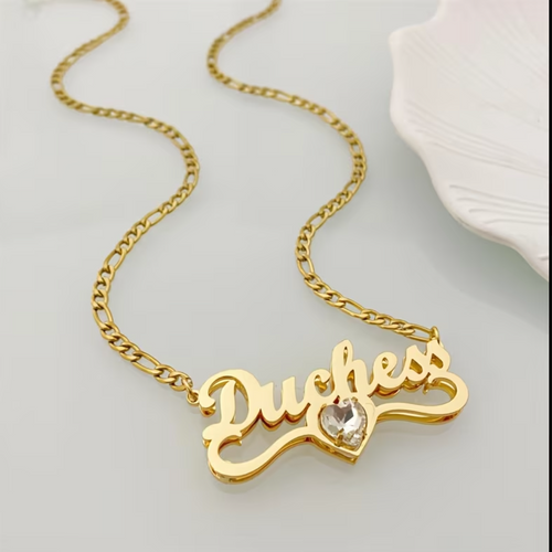 Duchess Personalized Name Necklace