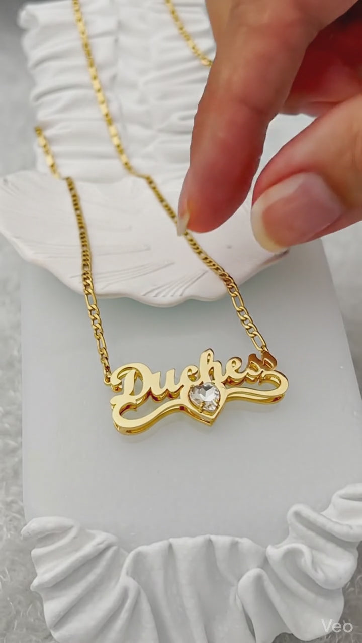 Duchess Personalized Name Necklace